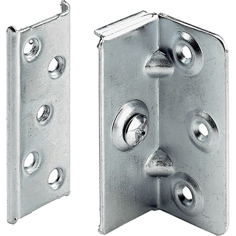 Bettverbinder Stabilofix Stahl chromat. mit Grundplatte (1/4)