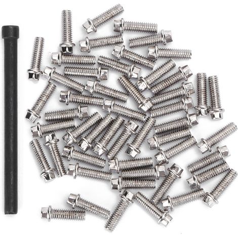 50 Vis M2.5 en acier inox pour voitures télécommandées 1/10, parfaites pour crawlers RC - Lot de 50 (1/5)
