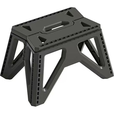 1pc, Chaise Pliante Épaisse, Tabouret Pliant, Siège Pliant Portable, Chaise Pliante Portable Pour Le Camping En Plein Air, La Pêche, La Randonnée, Le Jardinage Et La Plage - Brun
