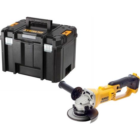 DeWalt DCG412NT 18V XR 125mm Cordless Angle Grinder Body Only And TSTAK Case