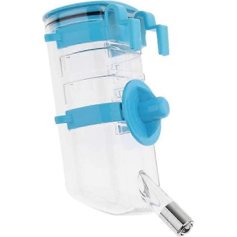 Distributeur d'eau pour chat en bouteille de petite taille avec crochet-Blue (1/5)