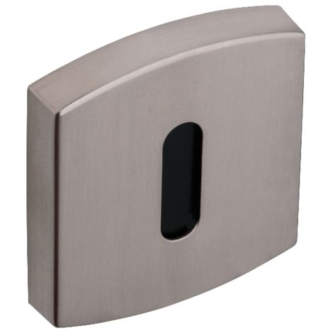 Coppia di rosette 6425 Muze BEZAULT - Look acciaio inox - Chiave L - 865926