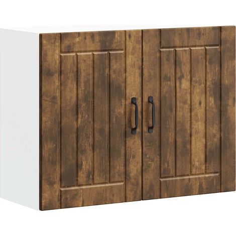 Küchen-Hängeschrank Lucca Räuchereiche Holzwerkstoff (1/5)
