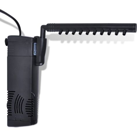 Filtro Pompa per acquario a carbone attivo 300L/h vidaXL