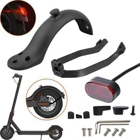 Kit Garde-Boue arrière compatible pour Xiaomi M365 1S Essential Pro et Pro2 (1/4)