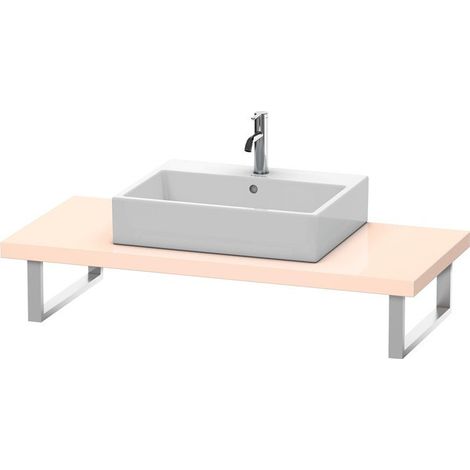 Duravit UNIVERSAL consolle 550xbis 800x45mm lucido perla albicocca