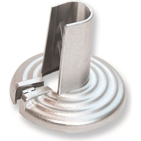 Borchia copritubo universale in plastica cromata 434200CR - - GIUSEPPE TIRINNANZI - -