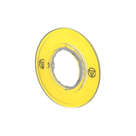 Targhetta di legenda in bianco, 60 MM, gialla  - SCHNEIDER ZBY9121