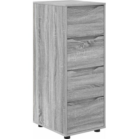 Maison Exclusive - Armadio Grigio Sonoma 40 x 48 x 105 cm Legno multistrato (1/5)