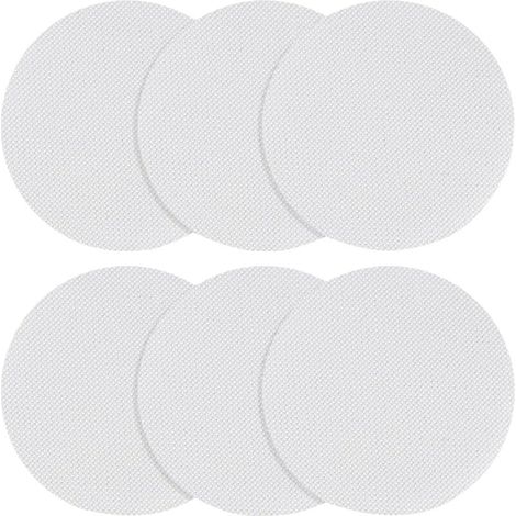18PCS Autocollants de douche, bandes antidérapantes de 10 x 10 cm, bandes adhésives rondes pour sol de salle de bain, soins aux personnes âgées, baignoire d', escaliers de maison, marches de (1/5)