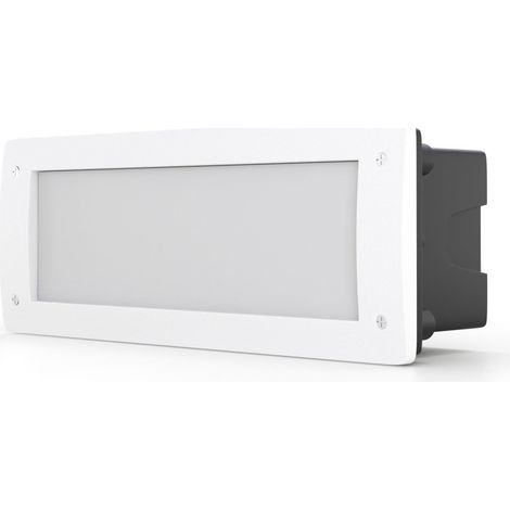 Baliza Empotrable LED Fumagalli LETI 300 E27 6W - Blanco (1/5)