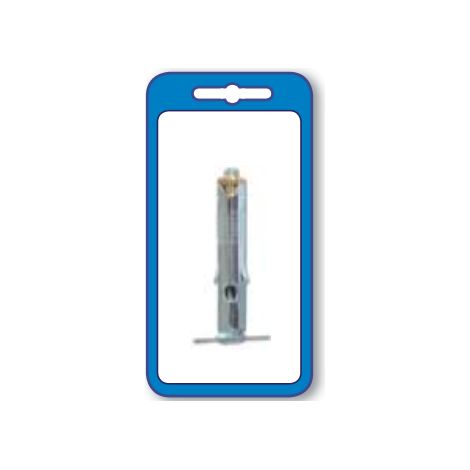 MASIDEF - 6 MINI TASSELLI IN ACCIAIO CONVITE E RONDELLA 6X30mm