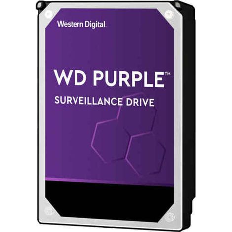 Western Digital - Disco duro interno de vigilancia WD de 8 TB púrpura - Clase 7200 RPM, SATA 6 Gb/s, caché de 256 MB