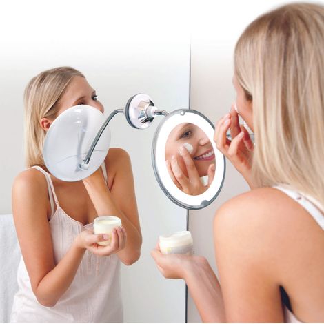 Miroir - COSMETIC CLUB - Miroir LED Flexible - Blanc (1/5)