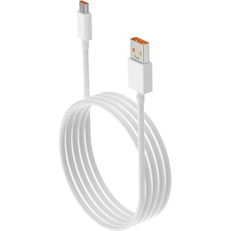 Câble de chargement USB Type-C extra long de 2 mètres, compatible avec Samsung, Huawei, Sony, Moto, Nintendo Switch, etc.