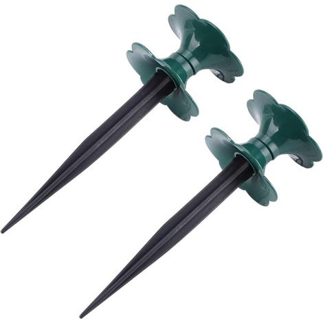 2 Ensembles Guide De Tuyau Arrosage De Jardin Piquets Robustes Enchevêtrement Pour Pelouse Et Support Polyvalent Pour Tuyaux Irrigation (1/5)