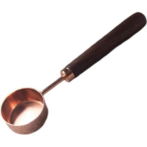 Cuillères doseuses de cuisine, 15 ml, inox/bois, manche en bois (1/5)