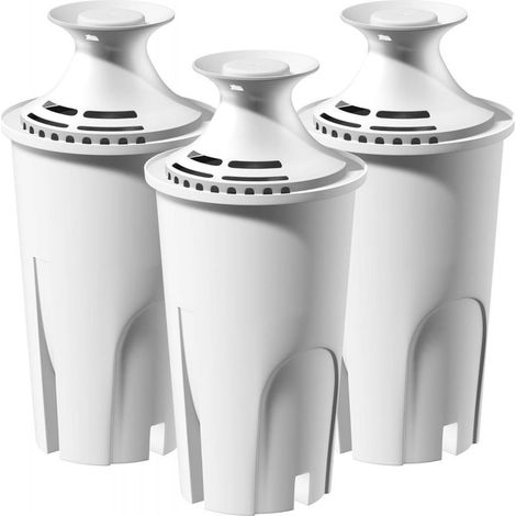3er-Pack Wasserfilterkartuschen, Ersatzwasserfilter kompatibel mit Brita OB03, Classic 35557 und Mavea 107007 Kannen und Wasserspendern (1/5)