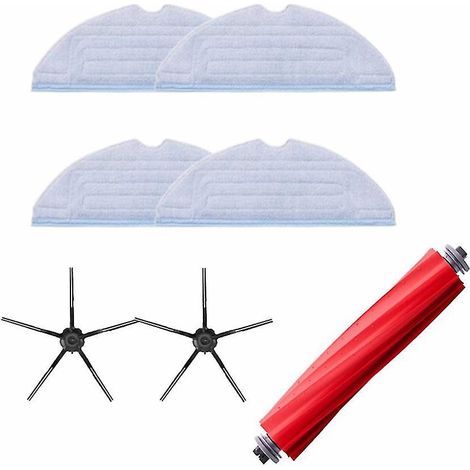 7-teiliges Set mit Haupt- und Seitenbürsten, Wischtüchern und HEPA-Filter für Xiaomi Roborock S7 (1/4)