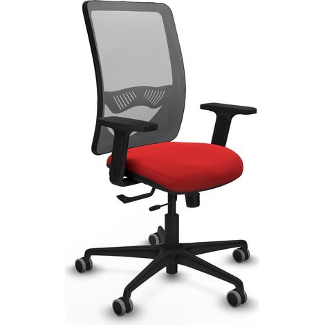 Silla de oficina piqueras y crespo Zulema negro espuma cómoda (1/2)