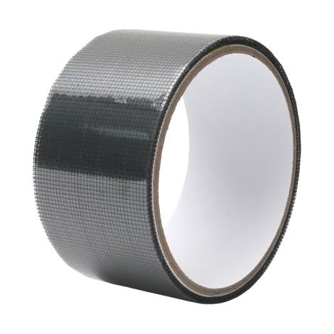 Volumen 5 cm x 5 m selbstklebendes Moskitonetz-Reparaturband, selbstklebendes Moskitonetz-Reparaturband, Fensterscheiben-Reparaturband – schwarz