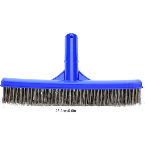 Cepillo de limpieza para paredes de spa con cerdas metálicas [25,2 cm, negro, 1 unidad] (1/5)