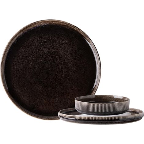 LAGUIOLE CUISSON - Service 18 pièces marron - "Cappuccino"