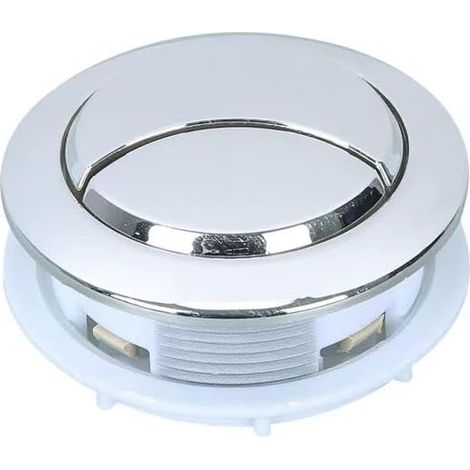 1 bouton poussoir double for chasse d'eau de toilette (1/4)