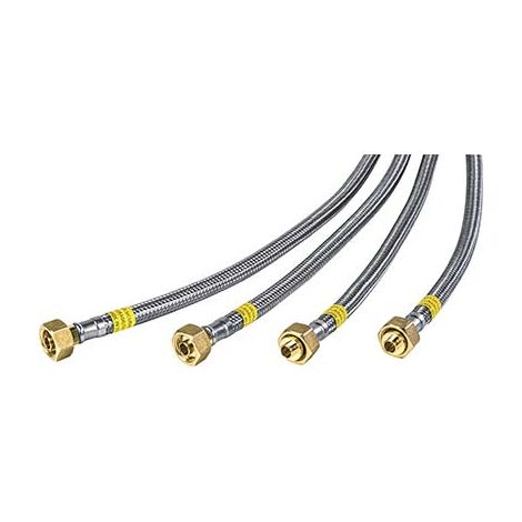 TUBO GAS TRECCIA X CENTRALIN SICURGAS NGDN8 PARIGI  INOX 304 1/2F CM 60