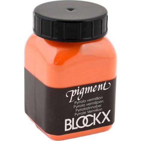 Pigment en poudre - Pyrrolo vermillon - 61 - Blockx - Pot de 100g