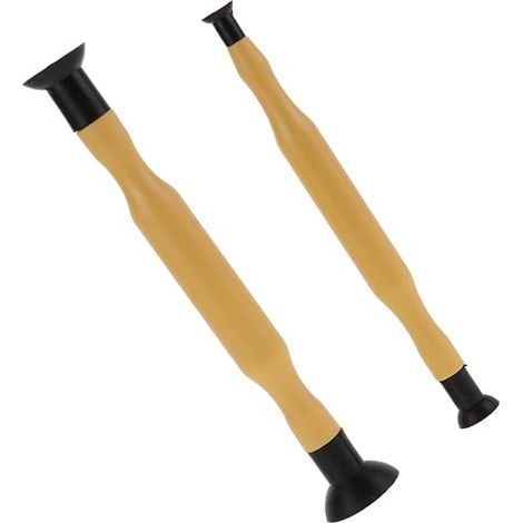Amosfun Kit de 2 Outils Pneumatiques de Meulage pour Soupapes de Moteur Automobile, Confortable à Saisir, en Plastique et Caoutchouc, pour Réparation Automobile (1/5)