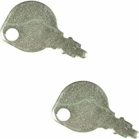 Clé universelle argent pour tondeuses et motoculteurs – Démarrage rapide – Accessoire essentiel pour entretien jardinage – Lot de 2
