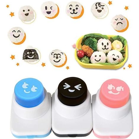 Outils de Sushi - Non spécifié - Moule à Boules de Riz - Plastique - 3 pièces - Design Enfant (1/4)