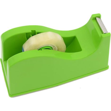 Dispensador de cinta adhesiva para oficina, cortador de cinta y soporte de sellado, máquina cortadora de adhesivo