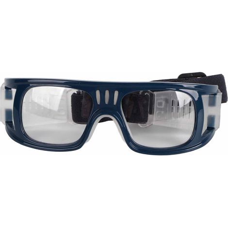 Lunettes de protection sportives extérieures pour basketball, football, golf - Monture gris transparent (1/4)