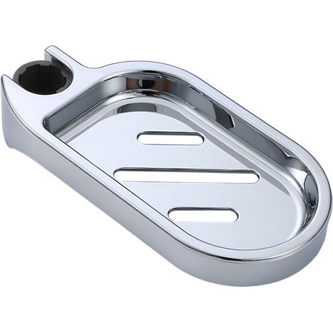 Seifenschale zum Anclipsen, verschiebbarer Duschhalter, Seifenschale, glatte Duschstange... (1/5)