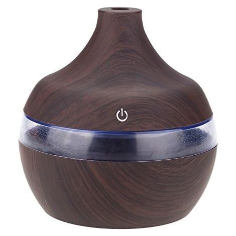 Air Humidifier Essential Oils 300ML Ultrasonic Air Humidifier Cool Mist Aroma Electric Fragrance Diffuser with 7-Color Changing SPA Mute for Home Office (1/5)