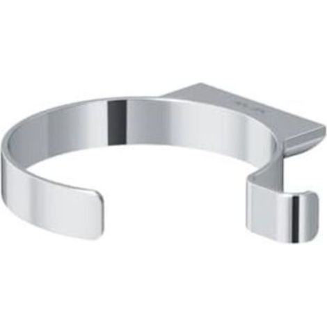 CSPARKV 3.5x3.2x11cm Porte Sèche Cheveux en Acier Inoxydable, Support Sèche Cheveux Chromé (1/5)