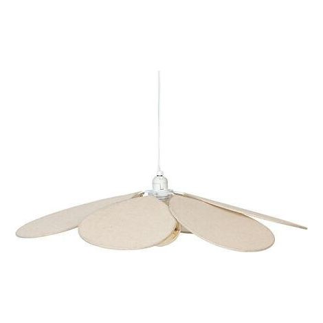 Naya luce a sospensione a petali beige d72cm - Atmosphera créateur d'intérieur (1/3)