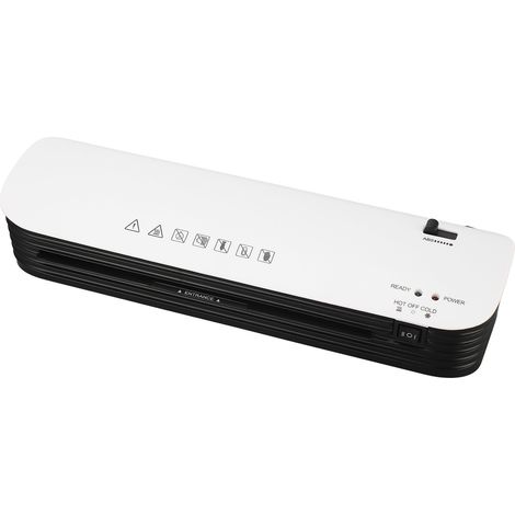 9-Zoll-A4-Thermolaminiergerät (Heiß- und Kaltlaminierung) mit Schneidevorrichtung für Zuhause, Schule und Büro, EU-Stecker 220–240 V (1/5)