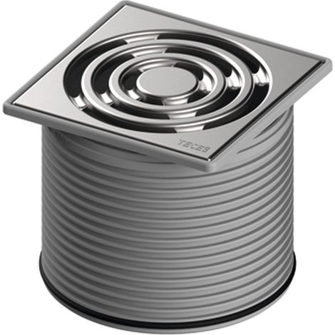 TECEdrainpoint S cadre de grille, acier inoxydable, 100x100mm,