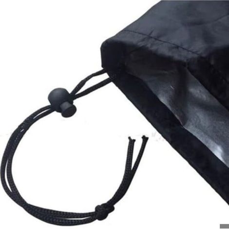 Housse Barbecue - Polyester 100 % - Résistante Aux Intempéries Et Étanche - Pour Barbecue Ronde Jusqu'à 90 Cm De Diamètre - 1 Pièce (1/3)