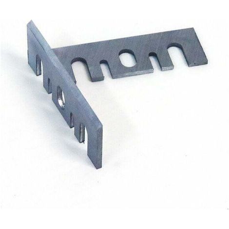 Lames de rabot électrique 82 x 28 x 3 mm Lot de 2 (1/4)