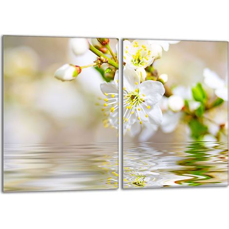 Placa protectora de vidrio para estufa 2x40x52 Ciruela (1/5)