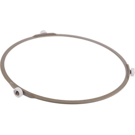 Soporte para plato giratorio de microondas, bandeja giratoria universal para microondas, anillo de plástico, accesorios circulares, soporte, placa base, anillo giratorio