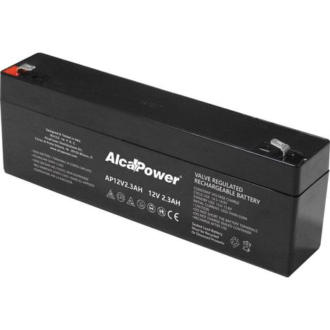 Batteria AGM Ermetica Alca Power 12V 2,3Ah