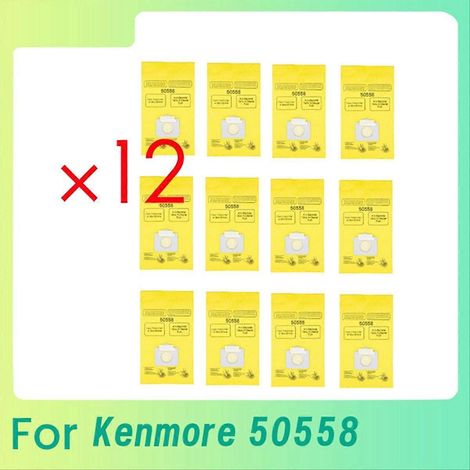 Lot de 12 sacs à poussière pour 50558 accessoires de balayeuse (1/5)