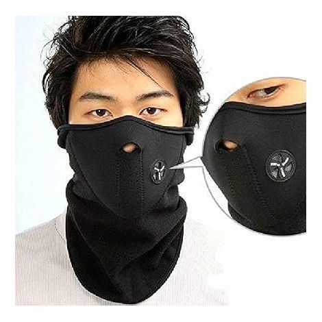 Men Women Neck Warmer Motorcycle Mask Neck Warmer Thermal Tube Balaclava Half Balaclava Sport Outdoor Face Ear Protection Windproof Dustproof for Cycling Skiing Riding Mountain Bike