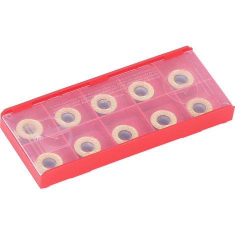 10 plaquettes de tournage en carbure pour fraiseuse CNC indexables pour le traitement des métaux RPMT1204 (1/5)