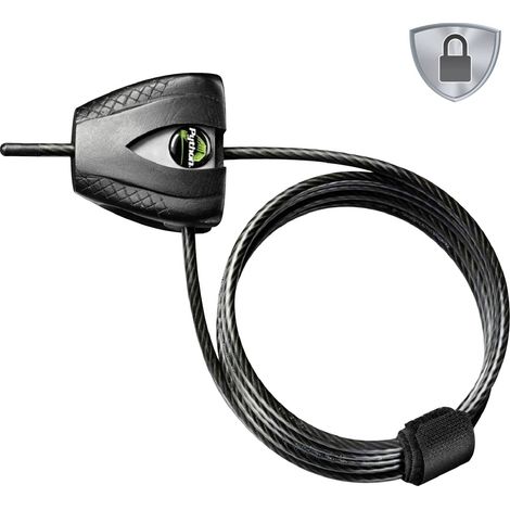 Master Lock 8417EURDPRO Kabelschloss  Schwarz  Schlüsselschloss (1/5)